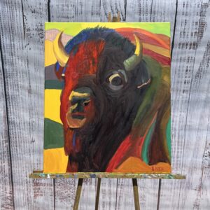 Buffalo - Custom Modern Painting