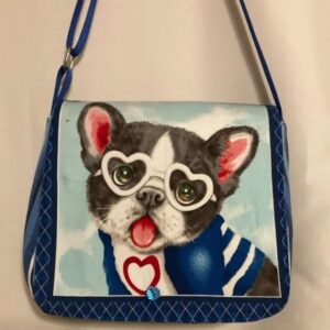 Cute Boston Terrier Crossbody Bag