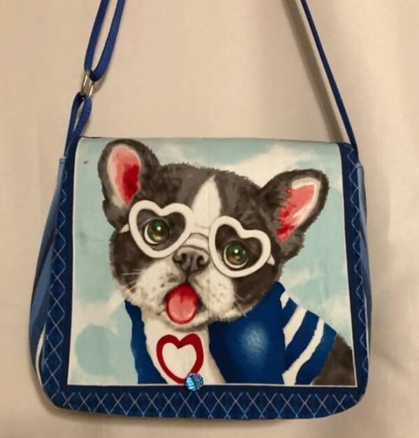 Cute Boston Terrier Crossbody Bag